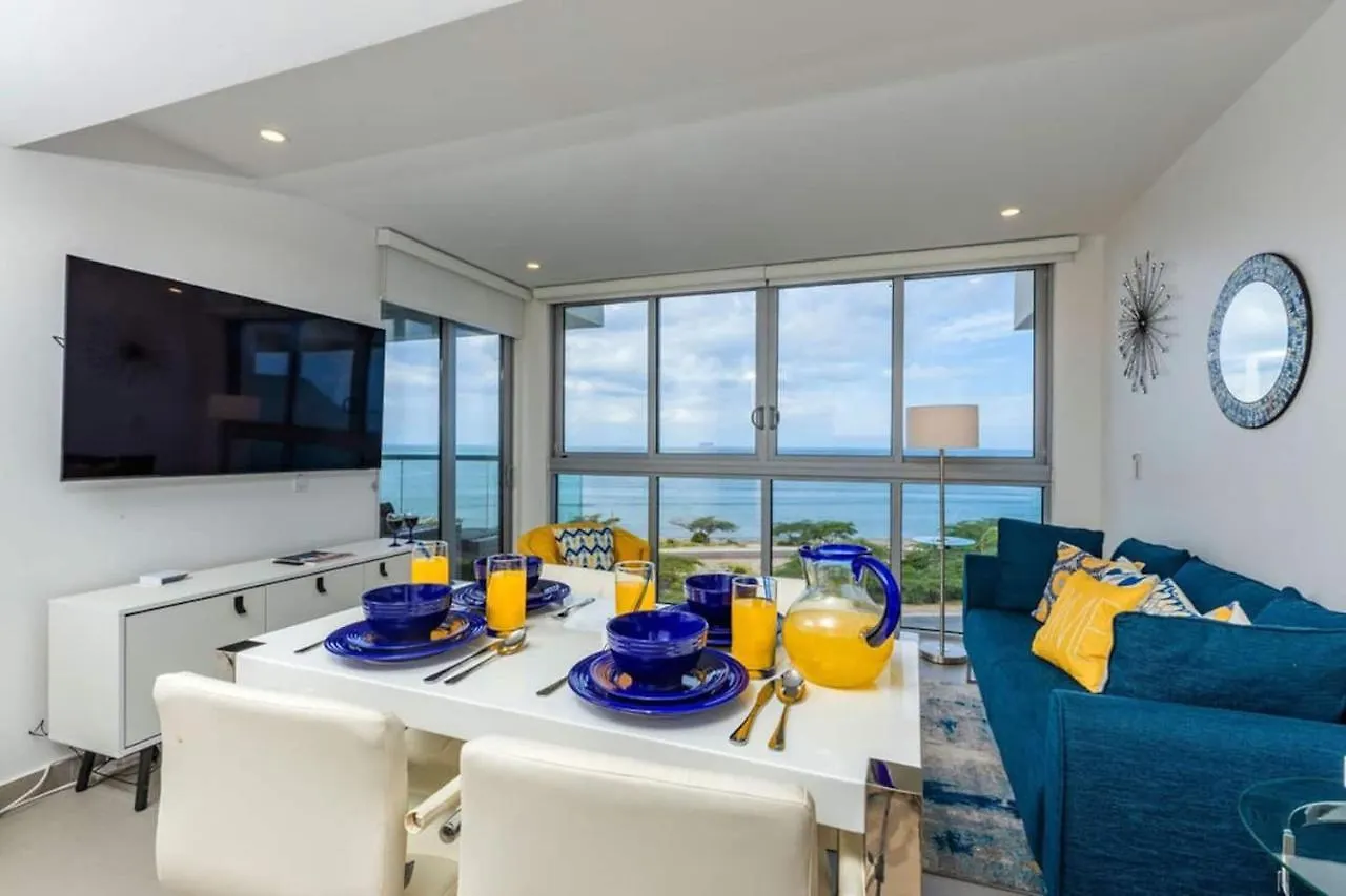 Breath Taking Beach Front Views Condo Eagle Beach Παλμ Μπιτς Ξενοδοχείο με διαμερίσματα